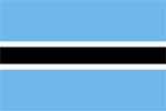 National Flag of Botswana