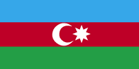National Flag of Azerbaijan